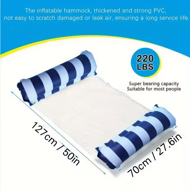 Pool inflateable floats.