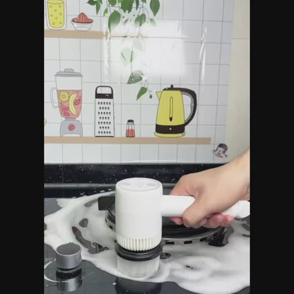 Electric cleaning brush